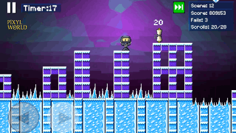 Hidden Scrolls - Flappy Ninja 2 | Animated gifs | Scene 12