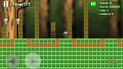 Hidden Scrolls - Flappy Ninja 2 | Fighting Milnac Soldiers | Scene 18