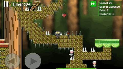 Hidden Scrolls - Flappy Ninja 2 | Controlling Two Ninjas | Scene 22