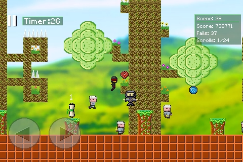 Hidden Scrolls - Flappy Ninja 2 | HSFN2 | Screen Shots